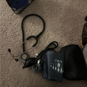 Stethoscope and Blood Pressure Cuff Set